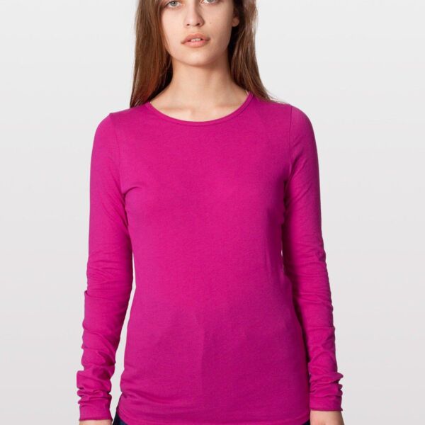6307 Sheer Jersey L/S T-Shirt Thumbnail