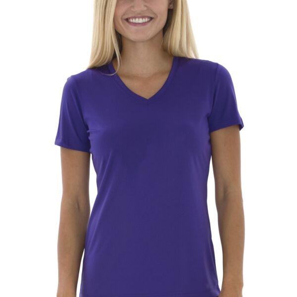 ATC™ PRO TEAM SHORT SLEEVE V-NECK LADIES' TEE Thumbnail